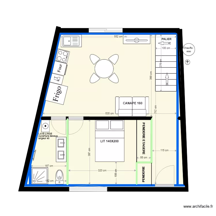 ROMMELAERE RDC 5. Plan de 