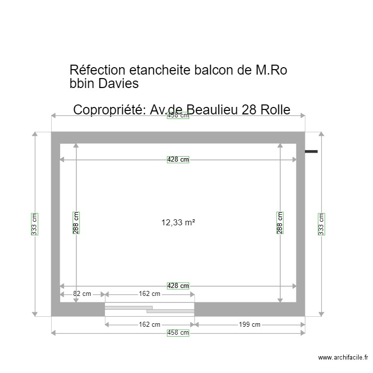 balcon av de Beaulieu 28 Rolle. Plan de 0 pièce et 0 m2