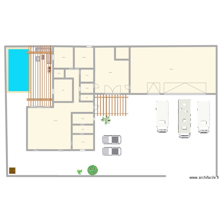 ZONE ARBRE BLANC. Plan de 0 pièce et 0 m2