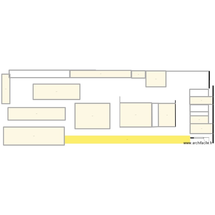 magasin u . Plan de 0 pièce et 0 m2