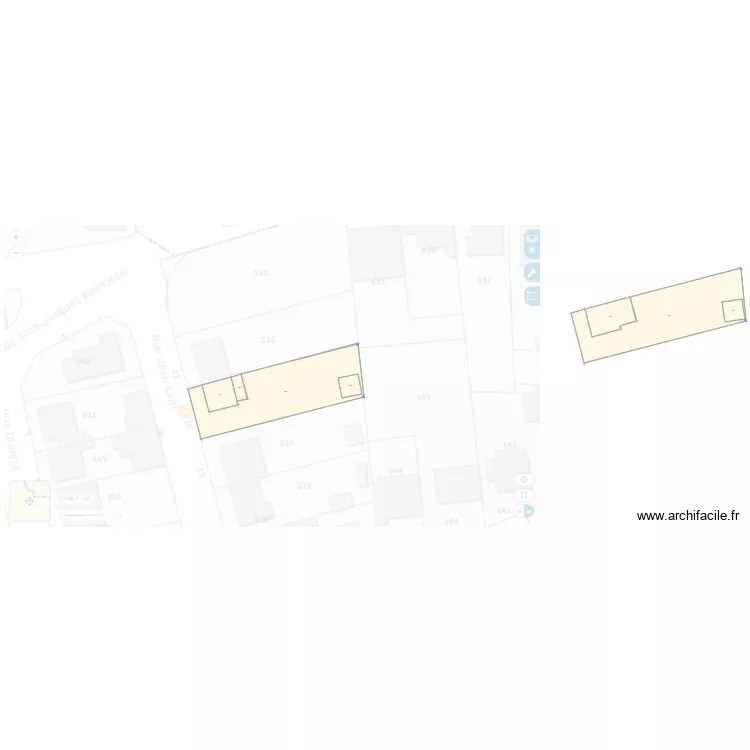 plan de masse. Plan de 