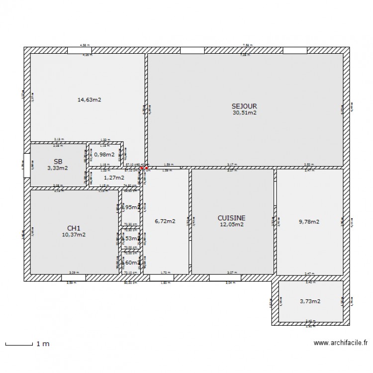 vulaines. Plan de 0 pièce et 0 m2