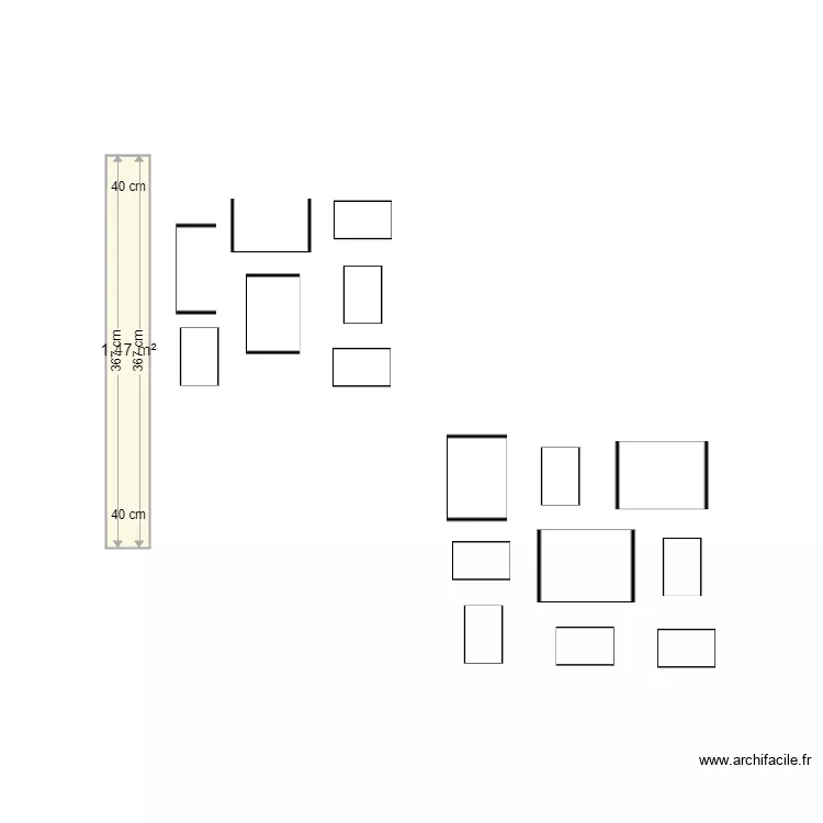 PASSE PARTOUT AC. Plan de 