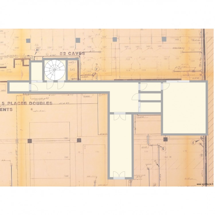 8CF RDC PC. Plan de 0 pièce et 0 m2