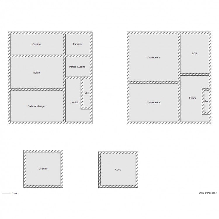 DI-CESARE. Plan de 0 pièce et 0 m2