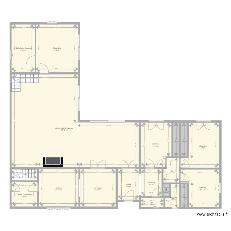 Illies RdC. Plan de 0 pièce et 0 m2