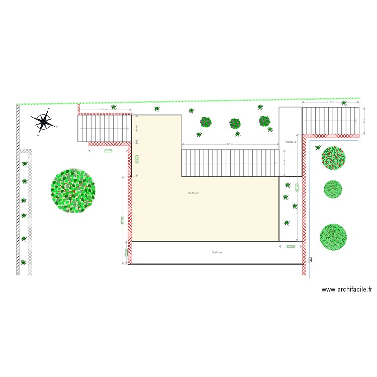 Projet Sud Est. Plan de 0 pièce et 0 m2