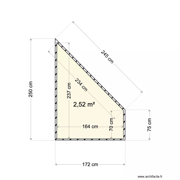 sous escalier. Plan de sous escalier. Plan de