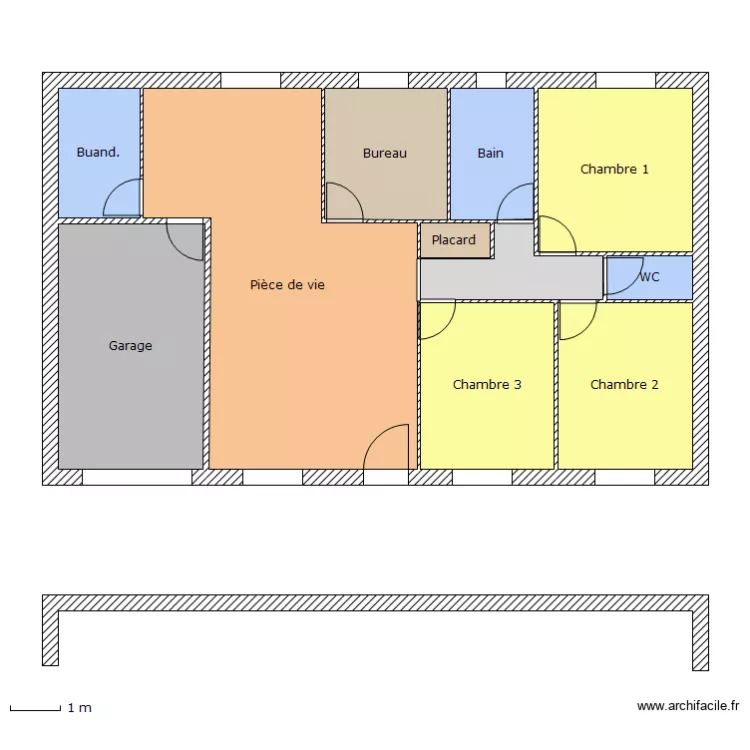 Harmonie 5bis  - GUYOT / LEONE. Plan de 