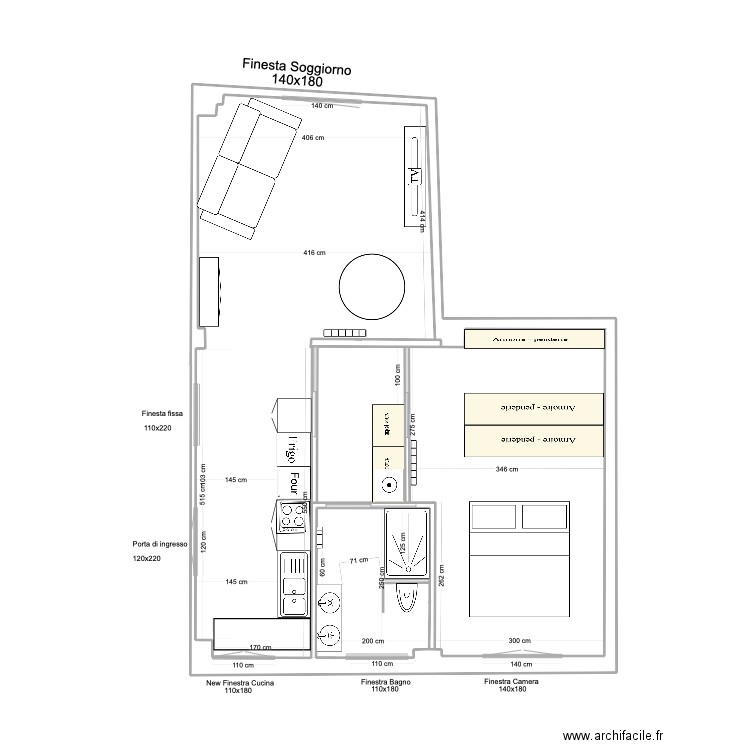 new layout deco . Plan de 0 pièce et 0 m2