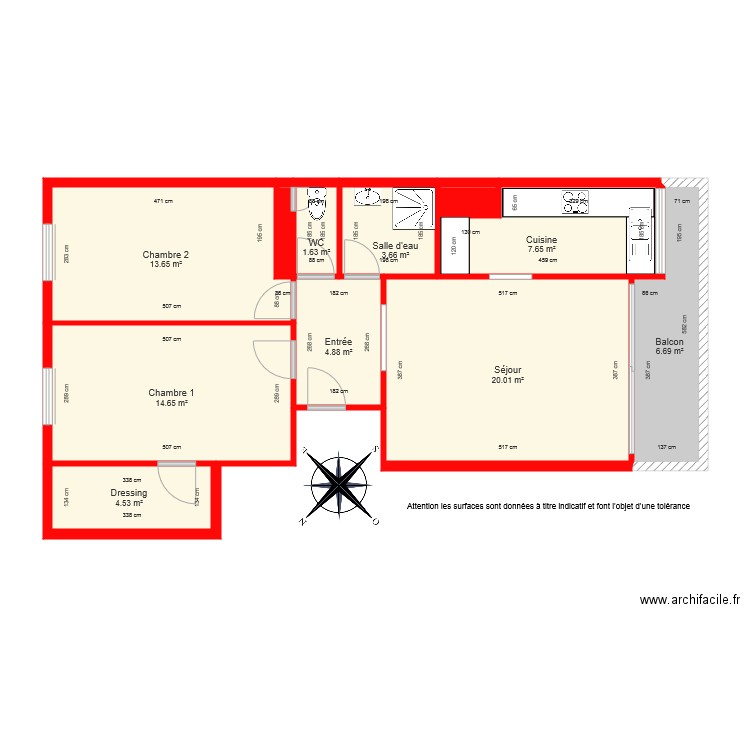 BI 4177 coté. Plan de 0 pièce et 0 m2