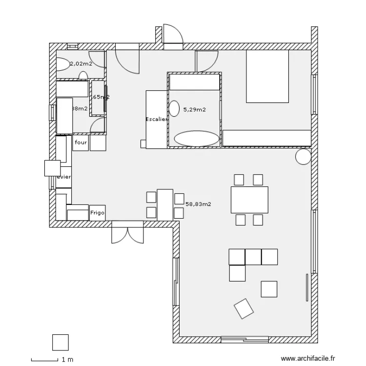 maison9. Plan de 