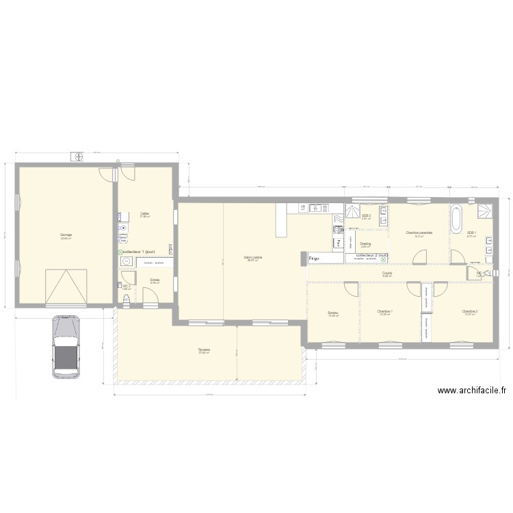 pland vierge . Plan de 0 pièce et 0 m2