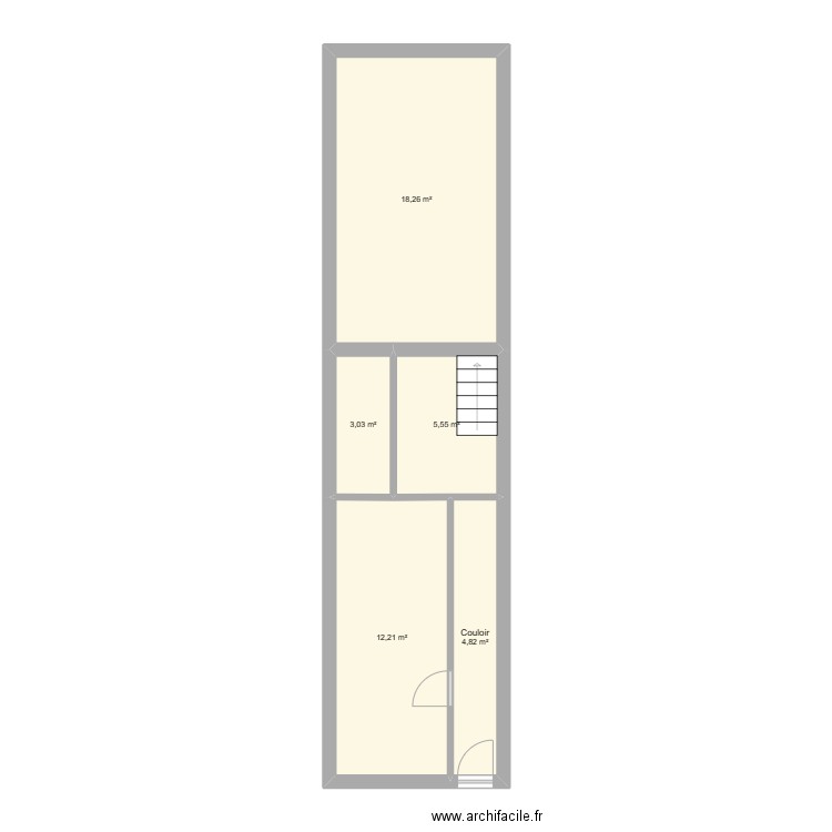 LAY SAINT CHRISTOPHE. Plan de 10 pièces et 131 m2