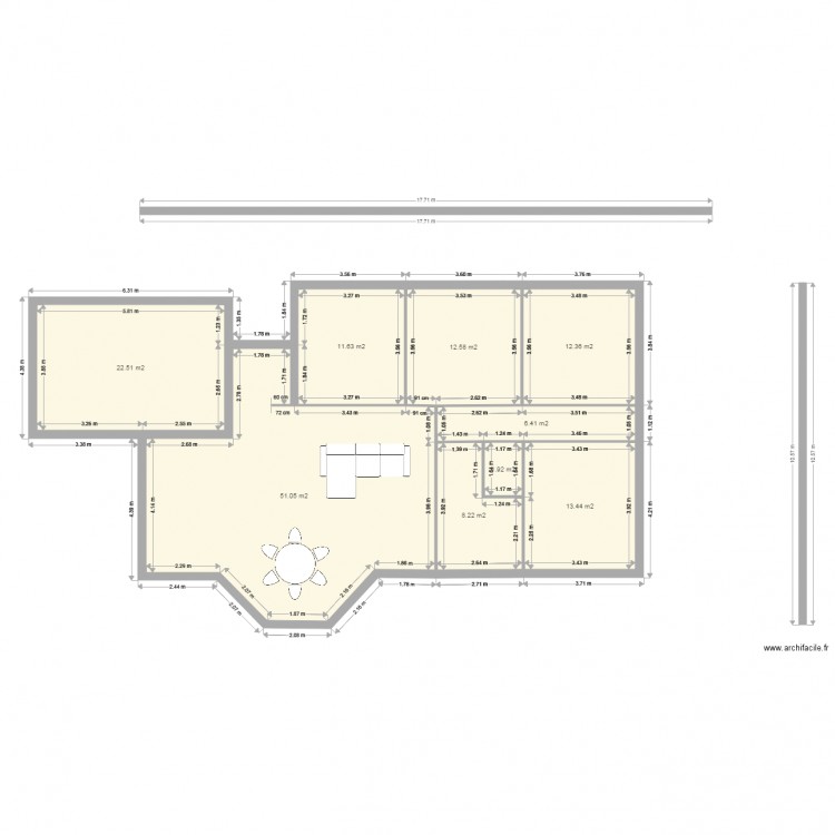 Maison 1200m2. Plan de 0 pièce et 0 m2