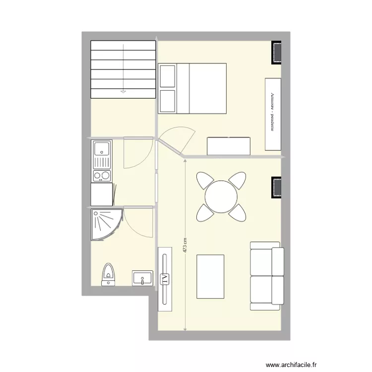 plan appart niv 1 marne 24. Plan de plan appart niv 1 marne 24. Plan de