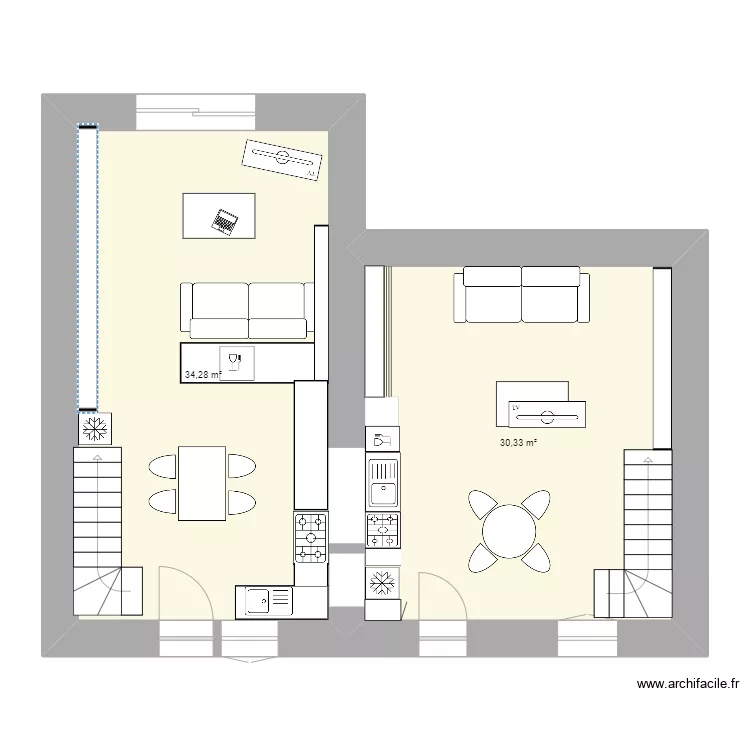 la papini&egrave;re projet 4. Plan de 