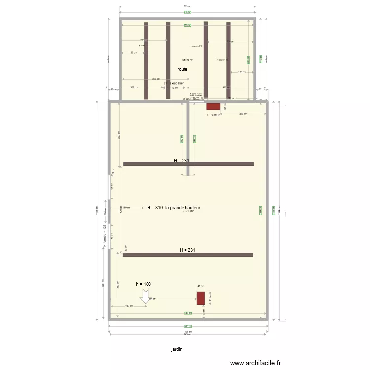 la couplais 1. Plan de 