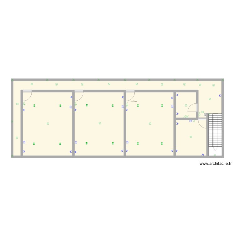 Mde ADA. Plan de 0 pièce et 0 m2