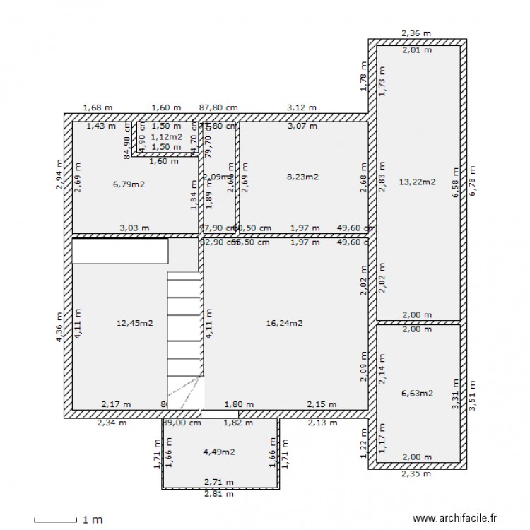 RIS RDC. Plan de 0 pièce et 0 m2