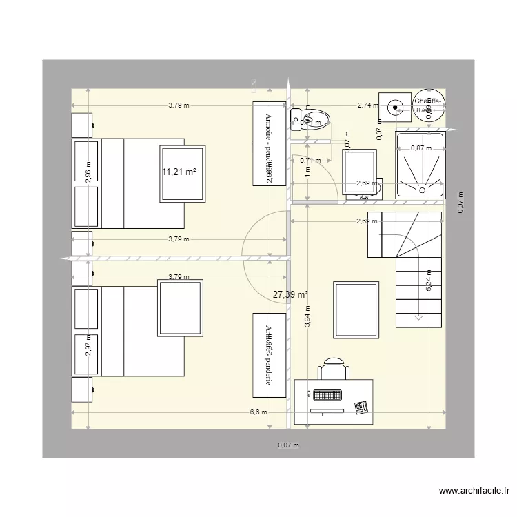 LEFEVER ETAGE. Plan de LEFEVER ETAGE. Plan de