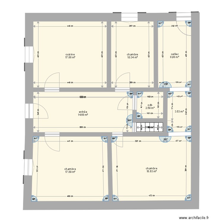 puycasquier EDL. Plan de 0 pièce et 0 m2