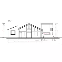 Studio Picholine Projet 02 18 2 sur&eacute;l&eacute;vation Fa&ccedil;ade Sud 