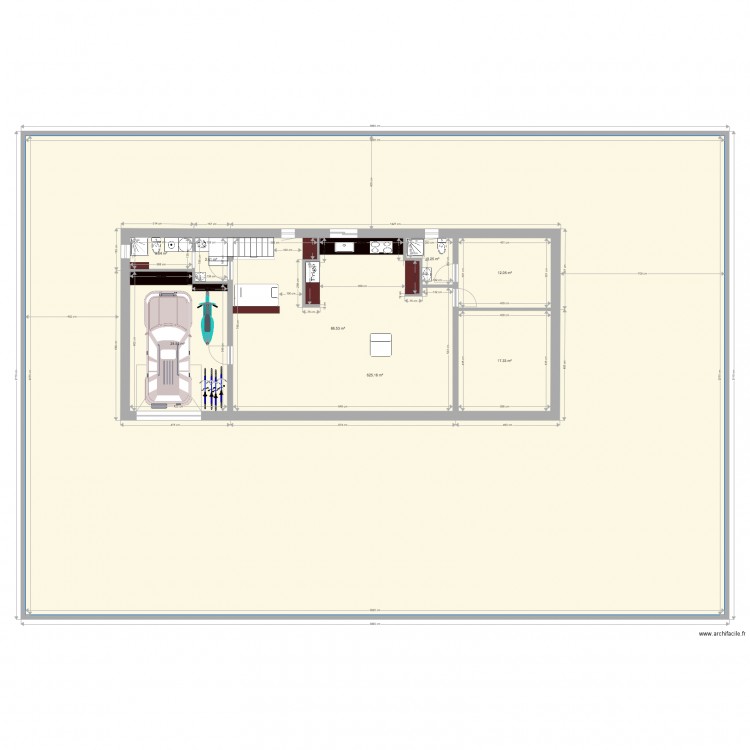 breuer style. Plan de 0 pièce et 0 m2