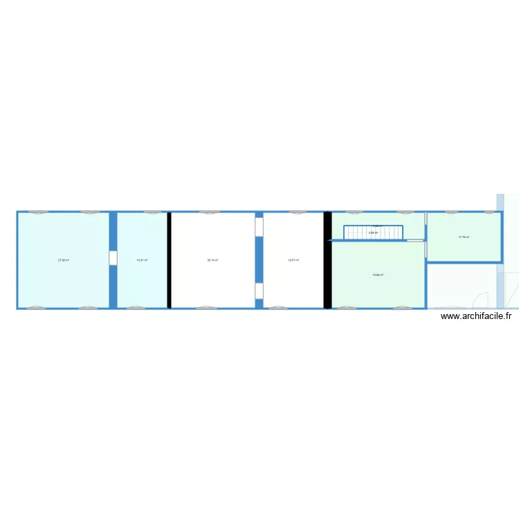 LOG 76 MOULIS. Plan de 