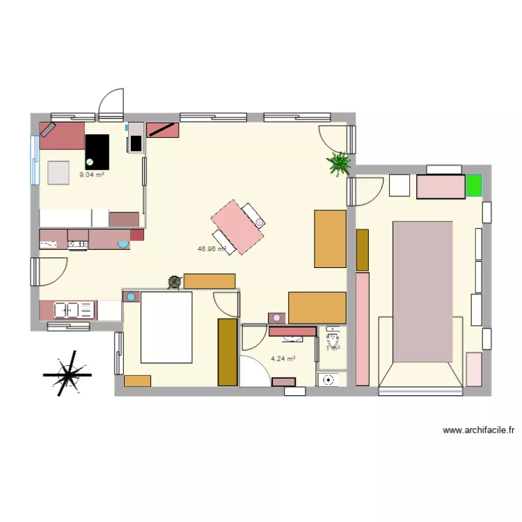 Maison Var. Plan de 