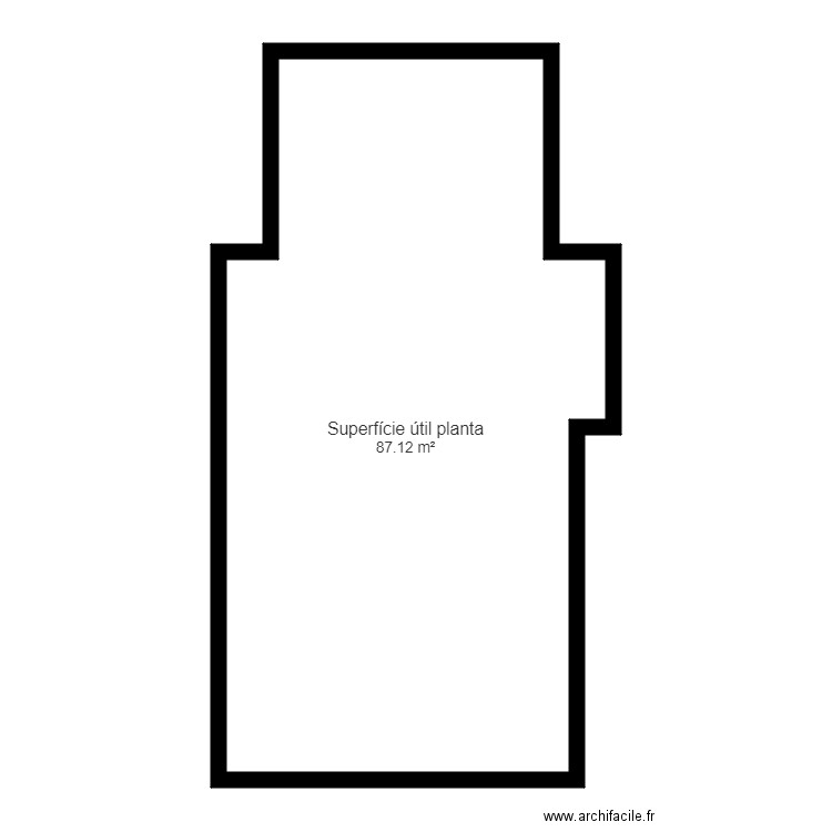 xalet huete - erica. juberri. Plan de 1 pièce et 87 m2