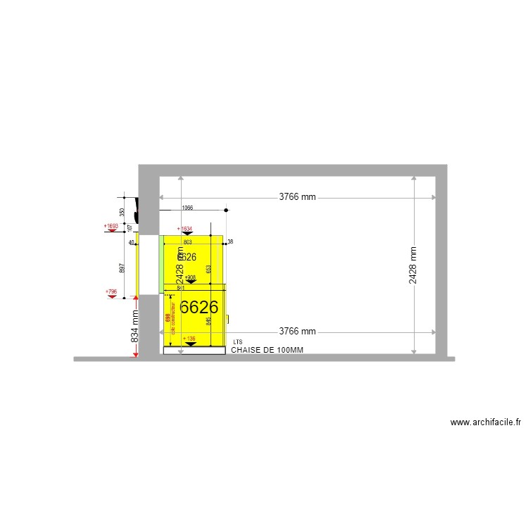 COUPE EXISTANT LA PHARE LES OLIVIERS 6626. Plan de 0 pièce et 0 m2