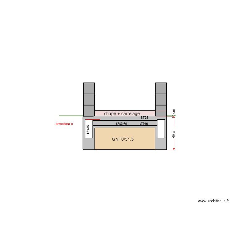 ARNAL SALVAT. Plan de 0 pièce et 0 m2