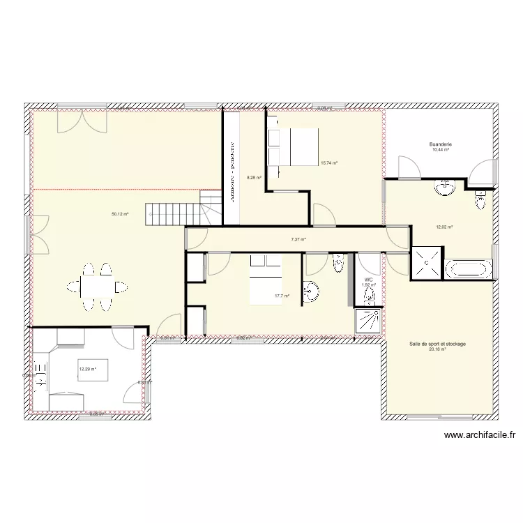 CISLAGHI projet bis . Plan de CISLAGHI projet bis . Plan de