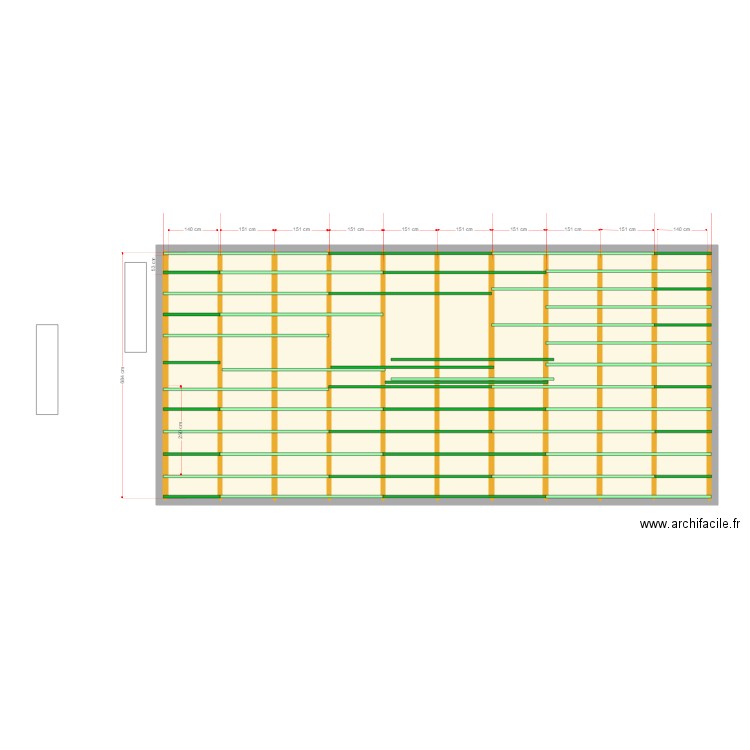 bordel. Plan de 0 pièce et 0 m2