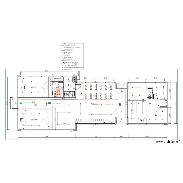 Mont everain RDC. Plan de 0 pièce et 0 m2