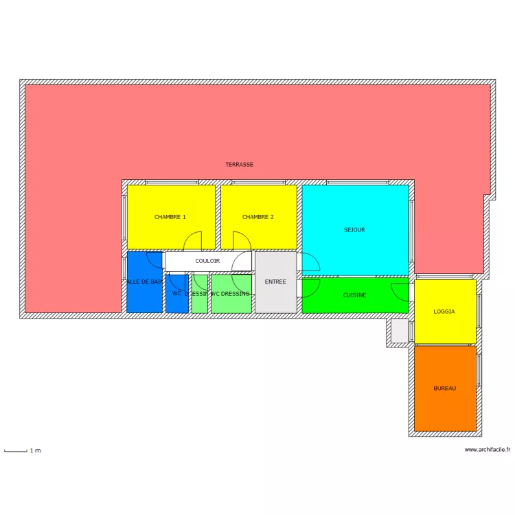 GEBAL 456 VIDE BB. Plan de 