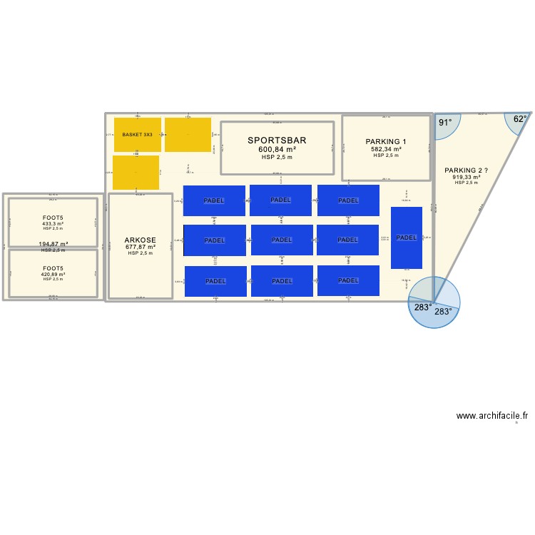 POISSY. Plan de 0 pièce et 0 m2