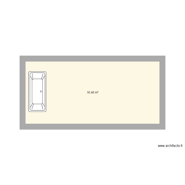 salle de bain . Plan de 0 pièce et 0 m2