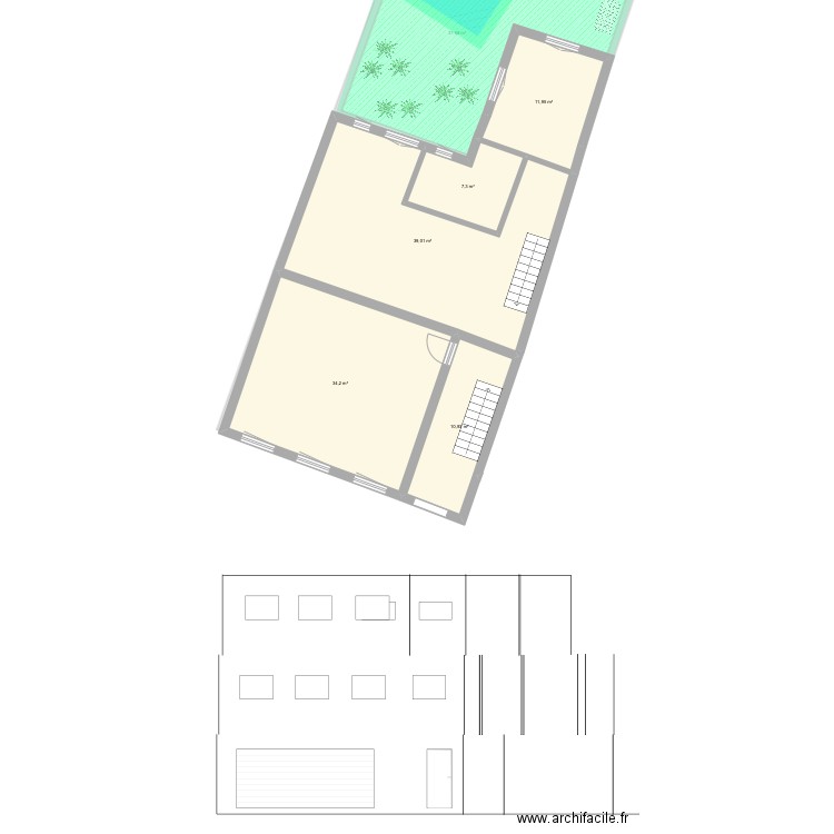 Mediatheque_plan_2_studio.. Plan de 14 pièces et 332 m2