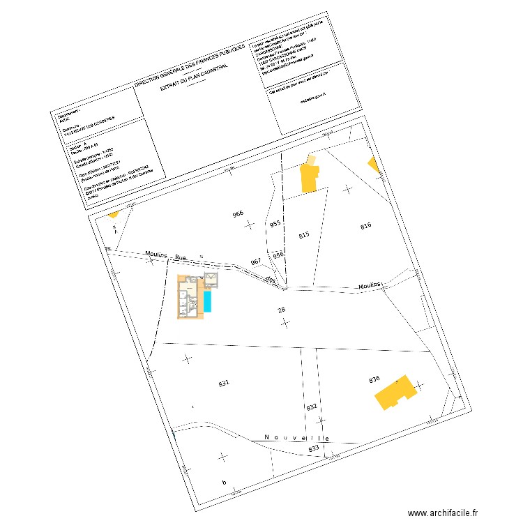 Villeneuve 4 Impla. Plan de 0 pièce et 0 m2