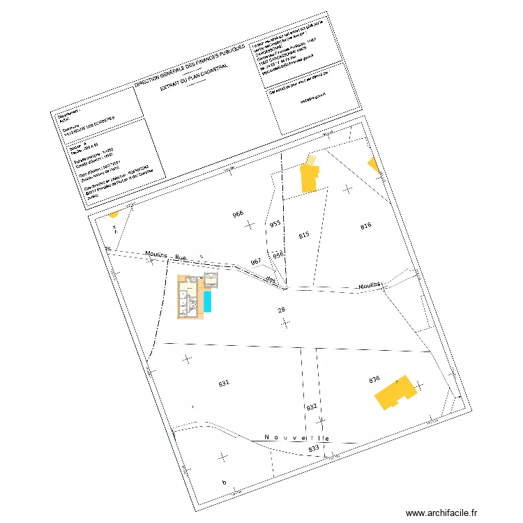 Villeneuve 4 Impla. Plan de 