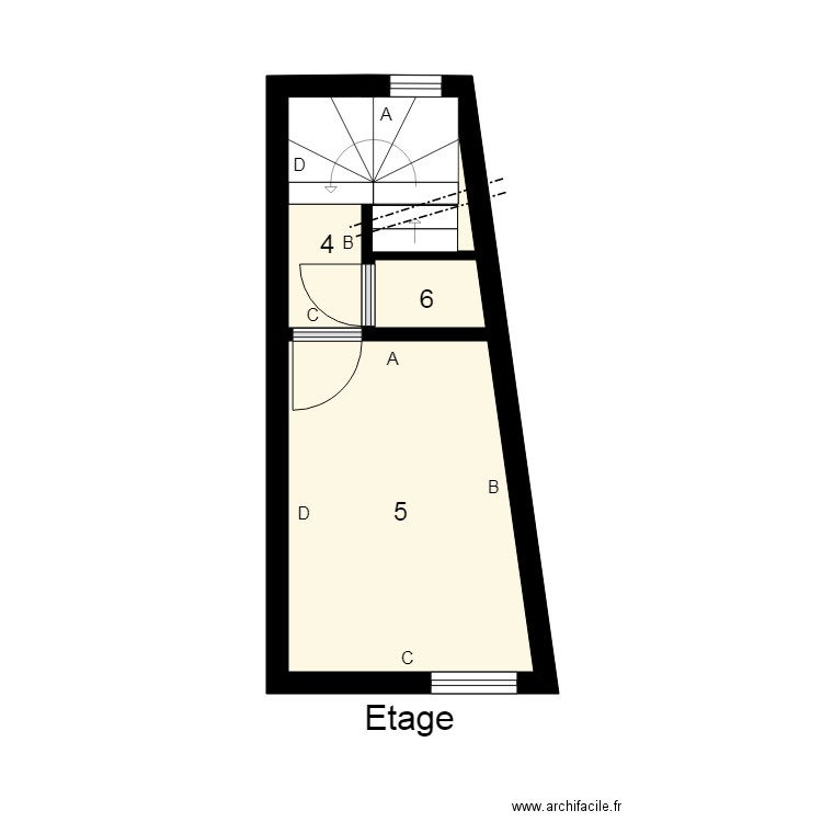 184733 Succession TRIDON Plomb. Plan de 0 pièce et 0 m2