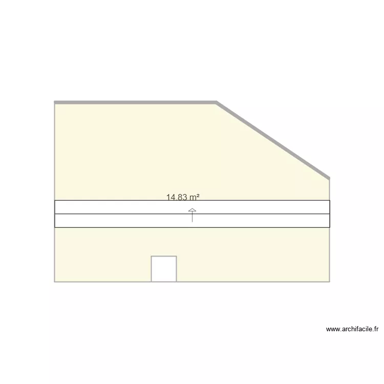 Terrasse projection 2. Plan de 