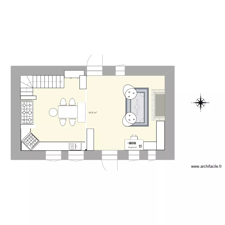 MAISONNETTE 2022. Plan de 