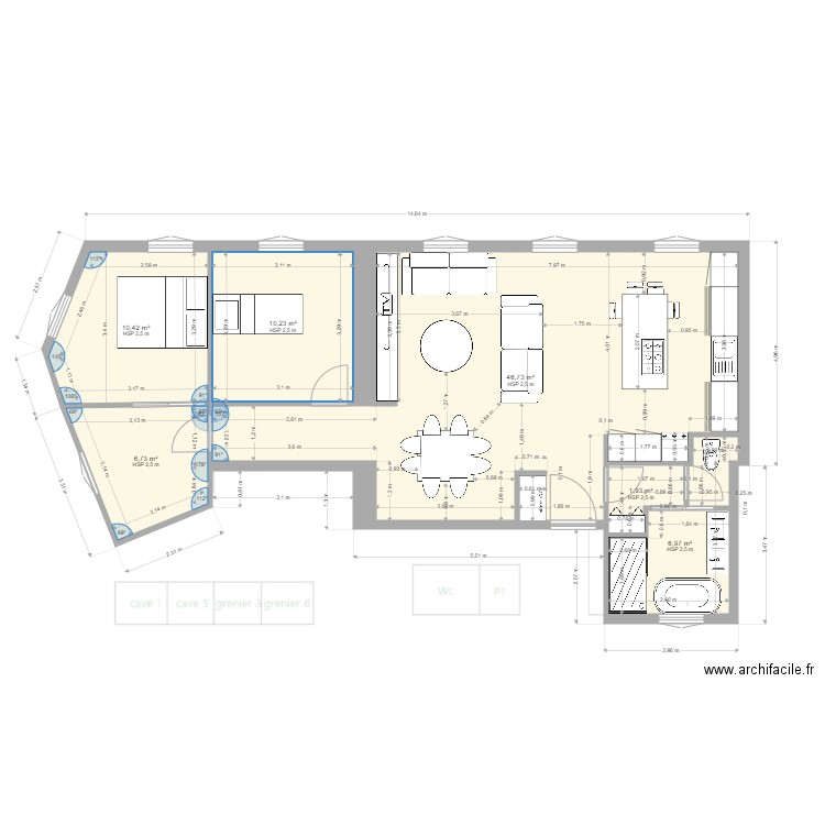 LYON3Plan1. Plan de 0 pièce et 0 m2