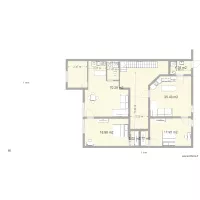 1er &eacute;tage montreuil  plan modifie