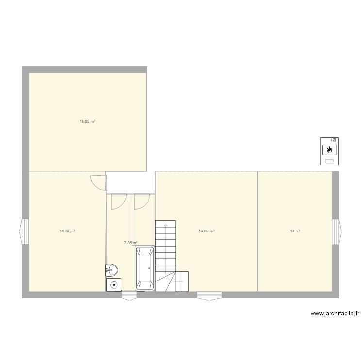 Appart Ahetze. Plan de 0 pièce et 0 m2