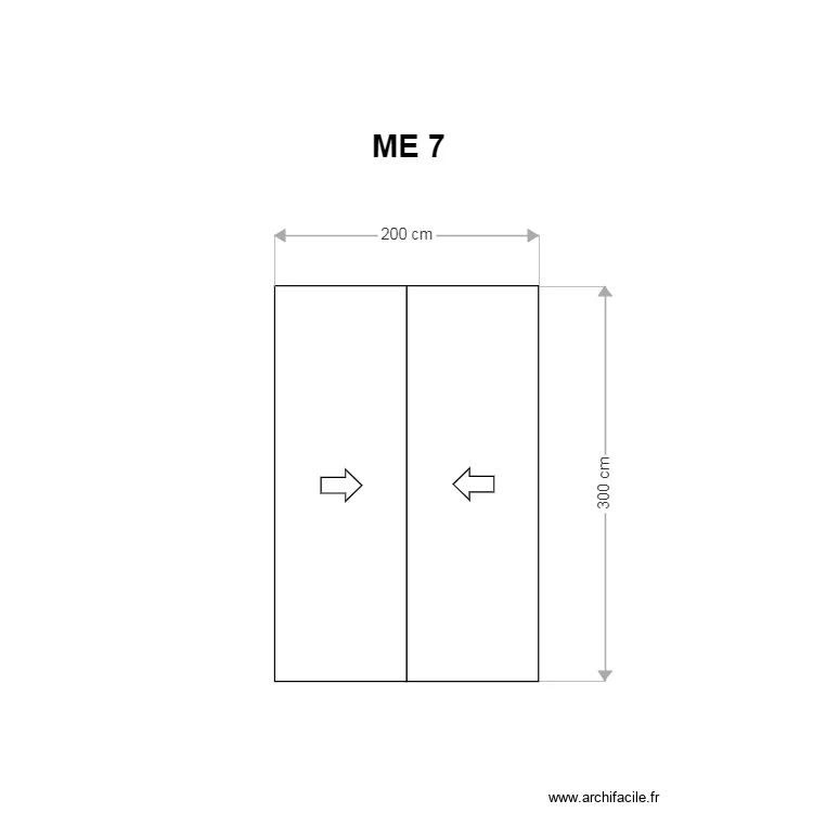 Menuiseries Exterieures Aluminium ME7. Plan de 