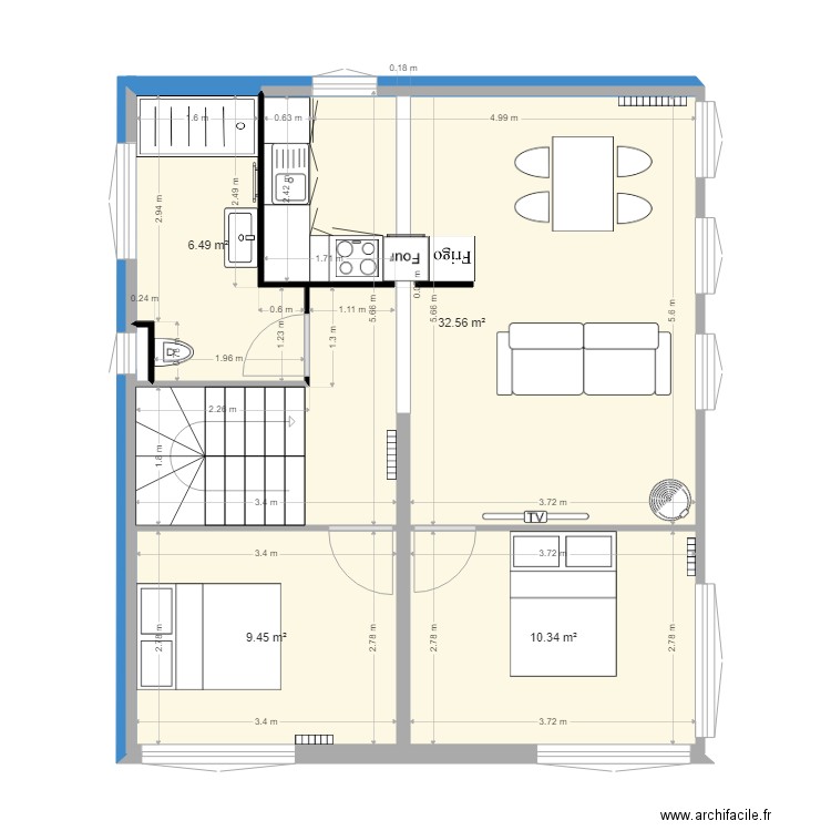 Audrey 1. Plan de 0 pièce et 0 m2